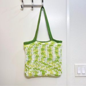 Handmade Crochet Tote / Shoulder Bag